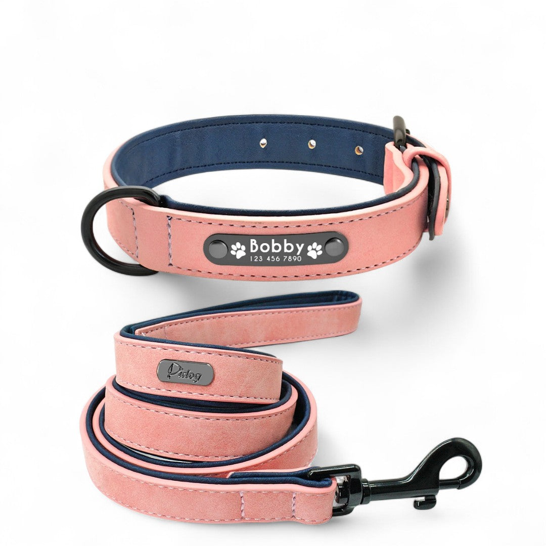Collar para Perros Personalizados | Set Correa + Collar