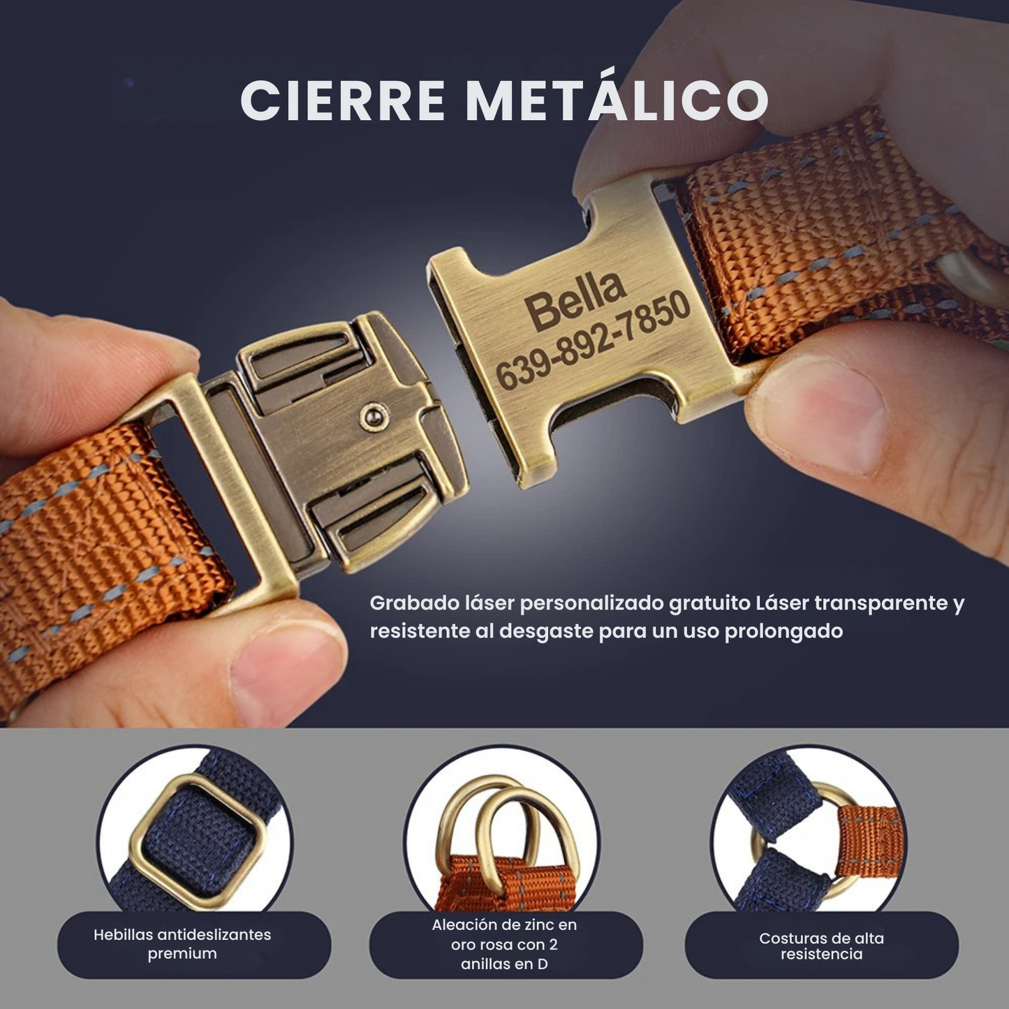 Arnes Perro Personalizado | Grabado Personalizado