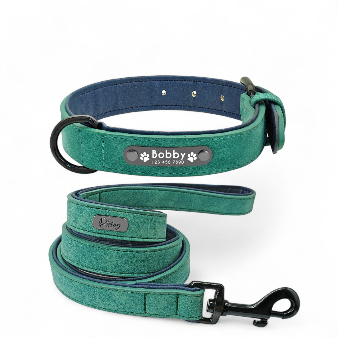 Collar para Perros Personalizados | Set Correa + Collar 