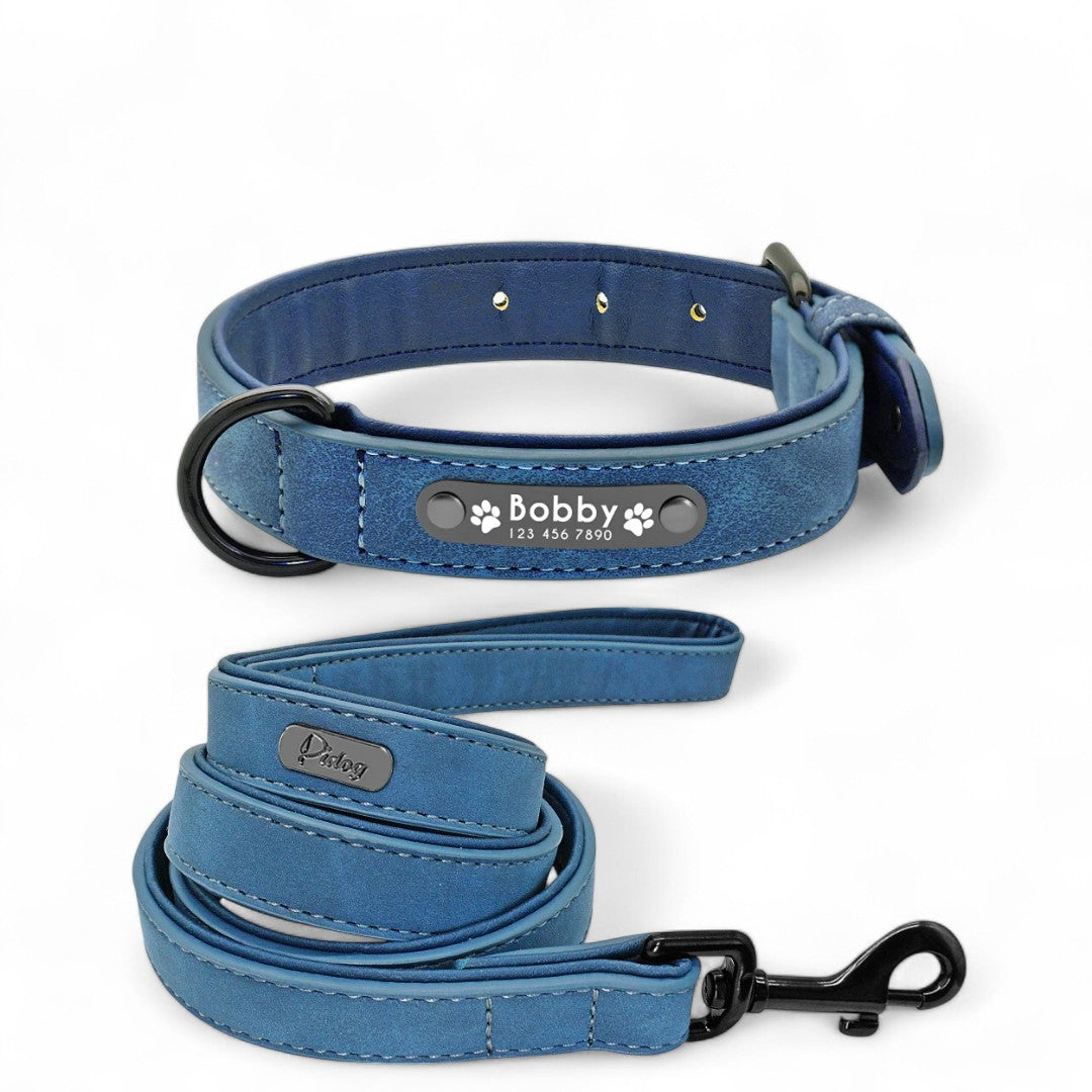 Collar para Perros Personalizados | Set Correa + Collar 